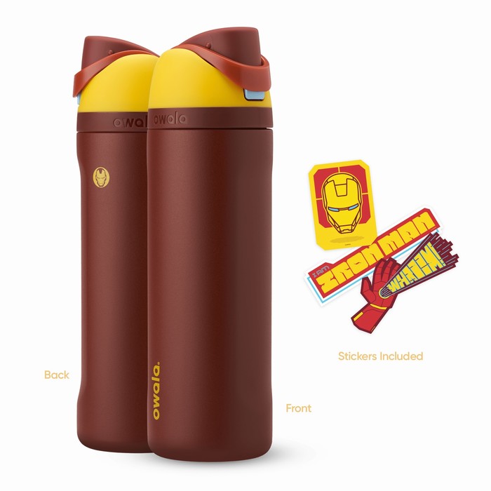 Owala 24oz Marvel Water Bottles Brown | 4610-ZQBLD